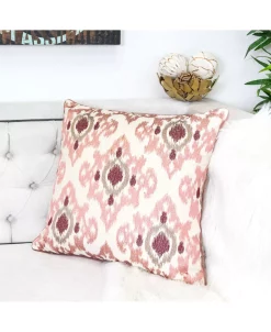 Homey Cozy Stella Woven Cotton Square Decorative Throw Pillow -Chic Home Shop 16368730 fpx