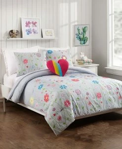 Jessica Simpson Growing Garden 4-Piece Full/Queen Comforter Set