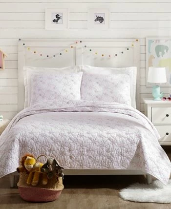 Jessica Simpson Flower Heart Twin 2-Piece Quilt Set 3 Jessica Simpson Flower Heart Twin 2-Piece Quilt Set - Image 3