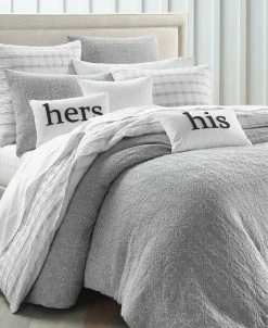 Charter Club Woven Tile 2-Pc. Comforter Set, Twin, Created For Macy's -Chic Home Shop 16797302 fpx