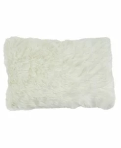 Saro Lifestyle Faux Fur Decorative Pillow, 12 X 20