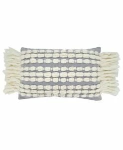 Saro Lifestyle Chunky Fringe Decorative Pillow, 16 X 23