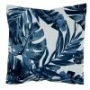 Saro Lifestyle Tropical Leaf Indoor/Outdoor Decorative Pillow, 17 X 17