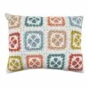 Saro Lifestyle Crochet Decorative Pillow, 12 X 16