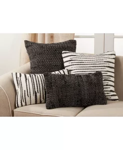 Saro Lifestyle Chindi Zebra Decorative Pillow, 22 X 22 -Chic Home Shop 17034446 fpx