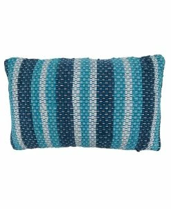 Saro Lifestyle Chindi Striped Decorative Pillow, 14 X 23