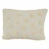 Saro Lifestyle Pom Pom Applique Decorative Pillow, 12 X 18