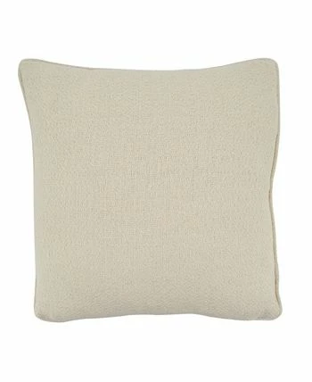 Saro Lifestyle Flower Applique Decorative Pillow, 18 X 18 2 Saro Lifestyle Flower Applique Decorative Pillow, 18 X 18 - Image 2