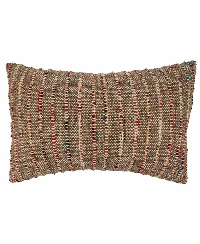 Saro Lifestyle Corded Decorative Pillow, 16 X 24 1 Saro Lifestyle Corded Decorative Pillow, 16 X 24