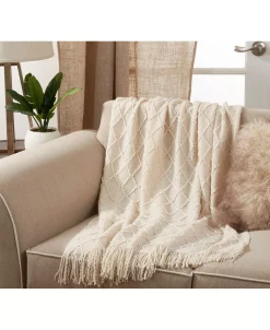 Saro Lifestyle Knitted Throw Blanket 9 Saro Lifestyle Knitted Throw Blanket -Chic Home Shop 17035160 fpx