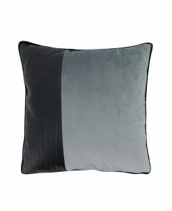 Saro Lifestyle Two Tone Velvet Decorative Pillow, 18 X 18