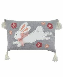 Saro Lifestyle Bunny Decorative Pillow, 13 X 20