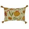 Saro Lifestyle Embroidered Decorative Pillow, 16 X 24