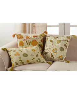 Saro Lifestyle Embroidered Decorative Pillow, 16 X 24 -Chic Home Shop 17035448 fpx