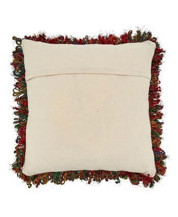 Saro Lifestyle Boho Circle Throw Pillow 2 Saro Lifestyle Boho Circle Throw Pillow - Image 2