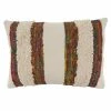 Saro Lifestyle Boho Striped Decorative Pillow, 16 X 24