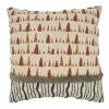 Saro Lifestyle Abstract Embroidered Decorative Pillow, 20 X 20