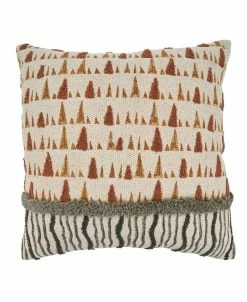 Saro Lifestyle Abstract Embroidered Decorative Pillow, 20 X 20