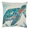 Saro Lifestyle Turtle Decorative Pillow, 20 X 20