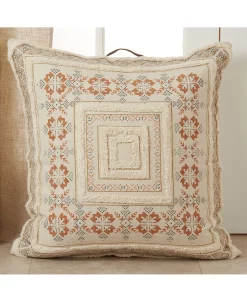 Saro Lifestyle Printed And Tufted Floor Pillow -Chic Home Shop 17035677 fpx