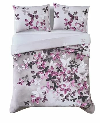 Vince Camuto Home Lissara 3 Piece Duvet Set, King 3 Vince Camuto Home Lissara 3 Piece Duvet Set, King - Image 3