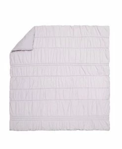 Jessica Simpson 4 Piece Ruched Stripe Full/Queen Comforter Set -Chic Home Shop 17322760 fpx