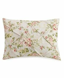 Jessica Simpson Mils Floral Pinch Pleat King 3-Piece Comforter Set -Chic Home Shop 17362030 fpx