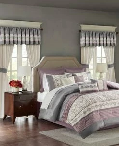 Madison Park Essentials CLOSEOUT! Jelena 24-Pc. Room-in-a-Bag, Queen -Chic Home Shop 17435420 fpx
