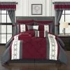 Chic Home Icaria 20 Piece Queen Bed In A Bag Comforter Set