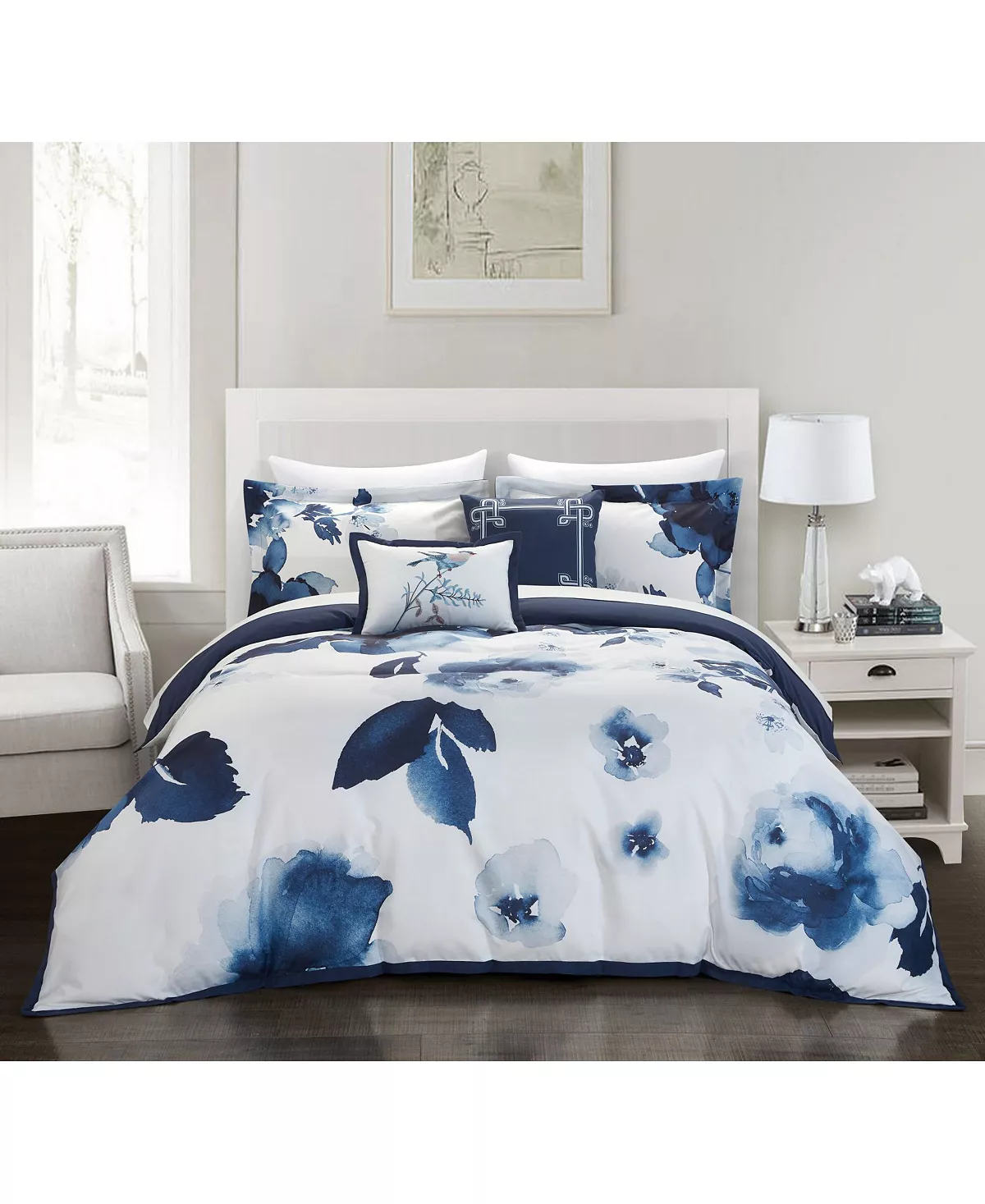 Chic Home Brookfield Garden 5 Piece Queen Comforter Set 6 Chic Home Brookfield Garden 5 Piece Queen Comforter Set - Image 6