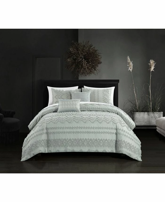 Chic Home Addison 5 Piece Queen Comforter Set 1 Chic Home Addison 5 Piece Queen Comforter Set