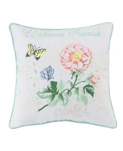 Lenox Welcome Friends 18 X 18 Decorative Pillow