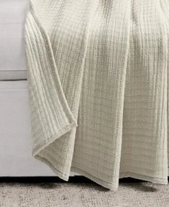 Lush Décor Solid Kantha Pick Stitch Yarn Dyed Cotton Woven Throw Blanket -Chic Home Shop 18376825 fpx