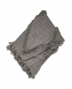 Elrene Farmhouse Living Diamond Tufted Throw Blanket, 50 X 60