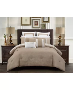 Chic Home Arlow 8 Piece Comforter Set, Queen -Chic Home Shop 18499450 fpx