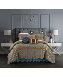 Chic Home Sue 9 Piece Comforter Set, Queen -Chic Home Shop 18499501 fpx