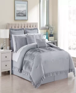 Chic Home Yvette 12 Piece Queen Comforter Set -Chic Home Shop 18499594 fpx