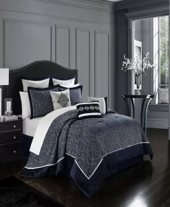 Chic Home Meryl Bed In A Bag 13 Piece Comforter Set, King -Chic Home Shop 18499934 fpx