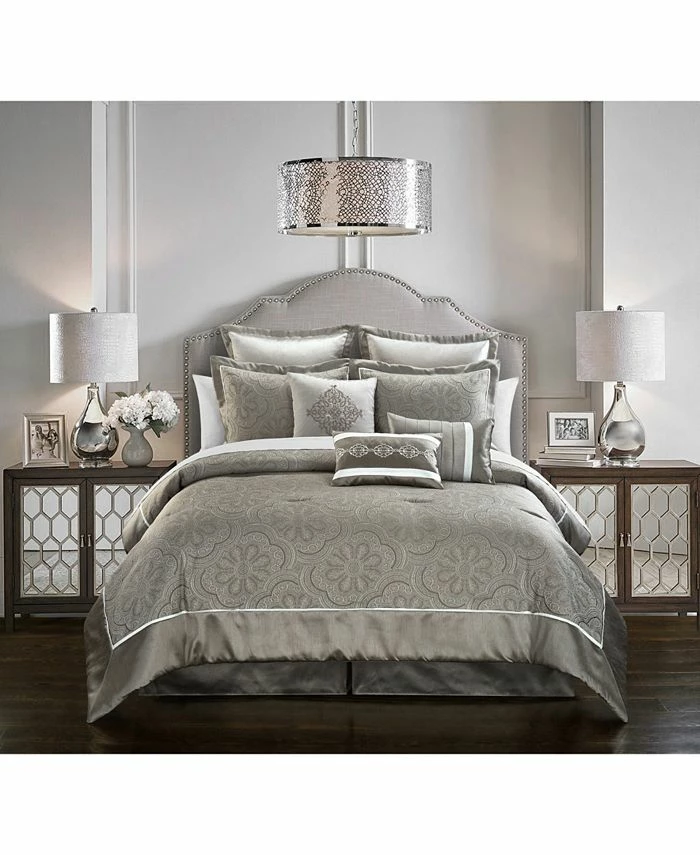 Chic Home Meryl 9 Piece Comforter Set, King 1 Chic Home Meryl 9 Piece Comforter Set, King