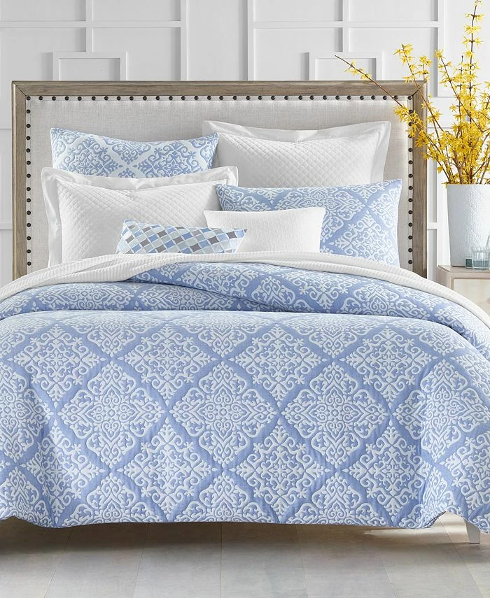 Charter Club Medallion 3-Pc. Comforter Set, King, Created For Macy's 1 Charter Club Medallion 3-Pc. Comforter Set, King, Created For Macy's