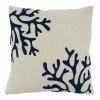 Saro Lifestyle Coral Decorative Pillow, 18 X 18