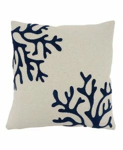 Saro Lifestyle Coral Decorative Pillow, 18 X 18