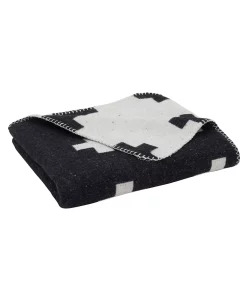 Saro Lifestyle Reversible Plus Sign Design Throw, 60 X 50 -Chic Home Shop 18763219 fpx