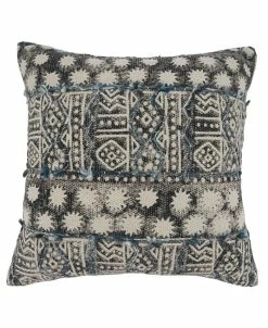 Saro Lifestyle Embroidered Decorative Pillow, 20 X 20