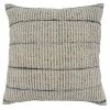 Saro Lifestyle Ped Block Embroidered Decorative Pillow, 20 X 20