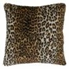 Saro Lifestyle Cheetah Print Throw Pillow, 18 X 18