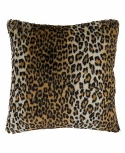 Saro Lifestyle Cheetah Print Throw Pillow, 22 X 22