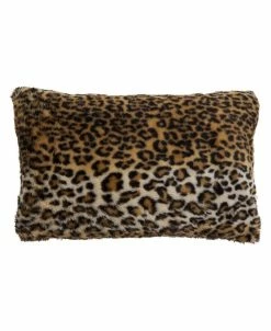 Saro Lifestyle Cheetah Print Throw Pillow, 24 X 16