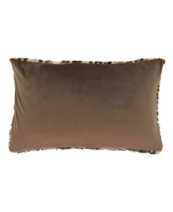 Saro Lifestyle Cheetah Print Throw Pillow, 20 X 12 -Chic Home Shop 18763946 fpx