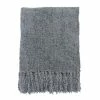 Saro Lifestyle Fringe Design Chenille Throw, 60 X 50